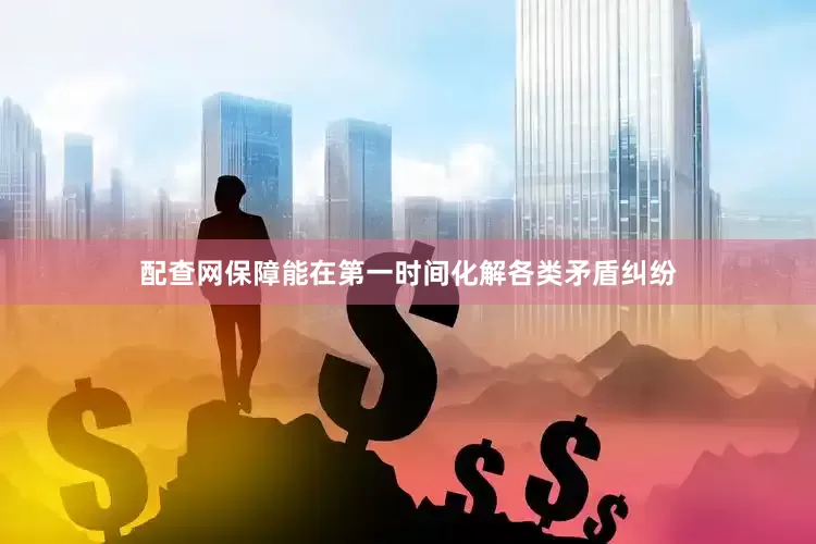 配查网保障能在第一时间化解各类矛盾纠纷