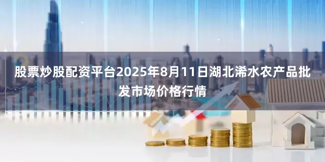 股票炒股配资平台2025年8月11日湖北浠水农产品批发市场价格行情